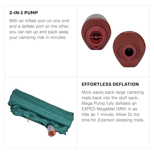 High-Power Portable Electric Air Pump for Inflating Sleeping Pads