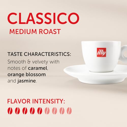 illy Classico Medium Roast Ground Espresso Coffee 8.8 oz Tin