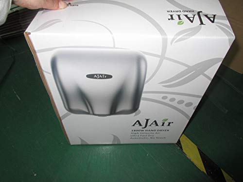 Heavy Duty Commercial Hand Dryer - 1800W Stainless Steel Automatic Hand Dryer with Infrared Sensor