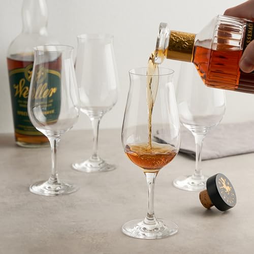 Spiegelau Premium Whiskey Snifter Set of 4 - 9.5 oz Modern Crystal Glasses, Dishwasher Safe, Professional Barware Gift