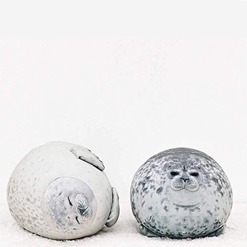 MerryXD Chubby Blob Seal Plush Pillow - 13 Inch Ocean Animal Toy