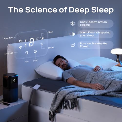 Cooling Mattress Pad for Hot Sleepers - Water-Based Bed Cooling System