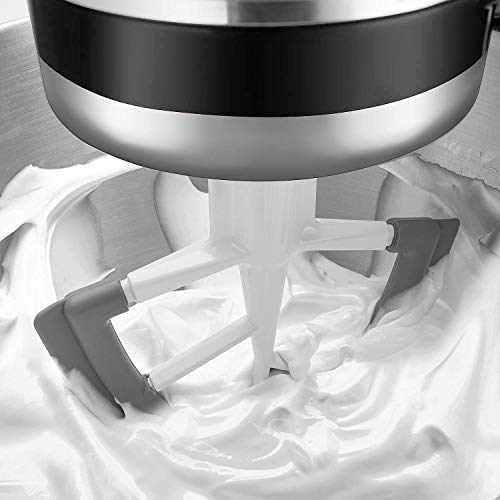 Flex Edge Beater for 4.5-5 Quart Tilt-Head Stand Mixers with Silicone Scraper