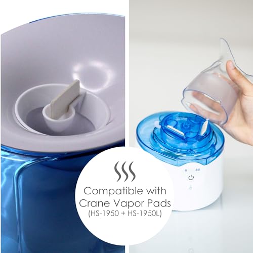 Warm Mist Humidifier and Personal Steam Inhaler, 0.5 Gallon