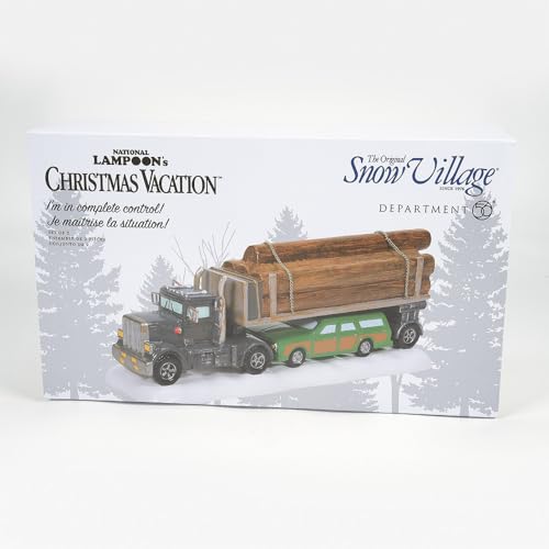 Department 56 National Lampoon's Christmas Vacation Complete Truckster & Truck Figurine Set