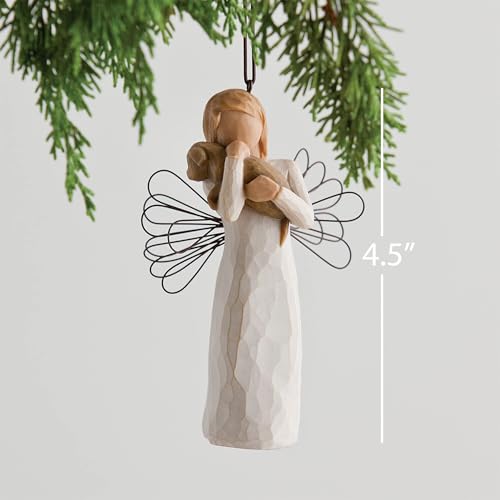 Willow Tree Angel of Friendship Hand-Painted Ornament, Gift for Special Occasions