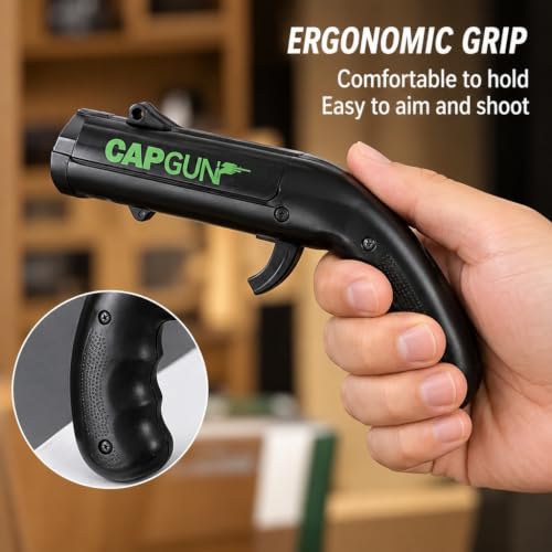 Shuirexue Cap Gun Bottle Opener 3-in-1 Party Favors, BBQ & Bar Accessory