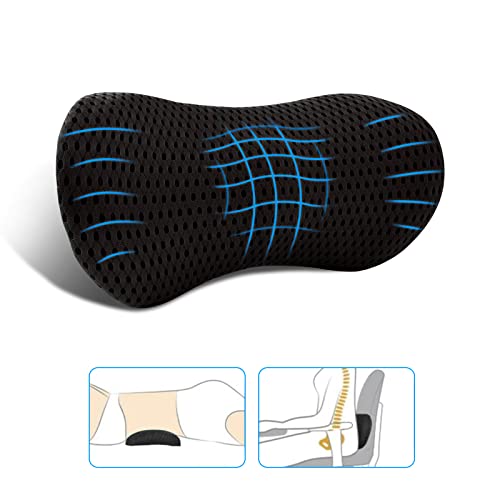 Memory Foam Lumbar Support Pillow for Back Pain Relief