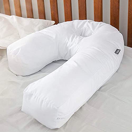 U-Shaped Side Sleeping Pillow for Neck & Shoulder Pain Relief