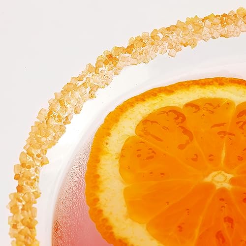 The Spice Lab 3.5 oz Zesty Orange Sugar Cocktail Rimmer - Tropical Garnish