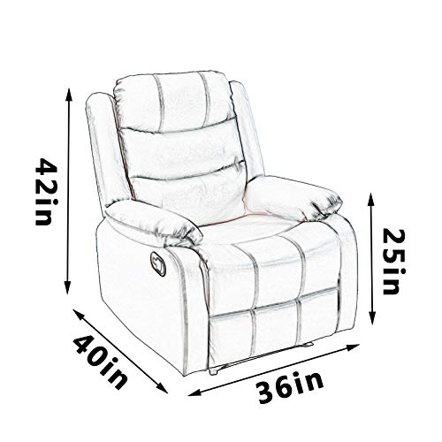 Clear Vinyl Recliner Cover - Waterproof Armchair Protector for Pets
