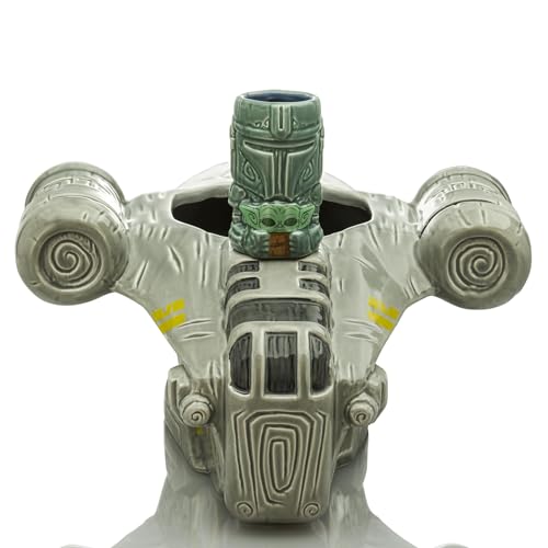 Star Wars Mandalorian Razor Crest Punch Bowl Set with Mini Muglet Tumbler