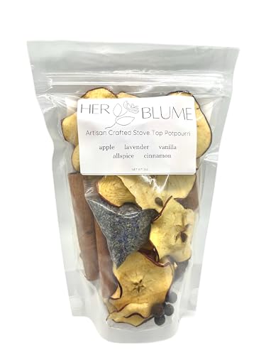 Natural Stovetop Potpourri Simmer Pot Kit - Apple, Cinnamon & Vanilla