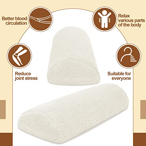 Leg Rest Cushion Pillow for Sleeping & Pain Relief - 19.7 x 8 x 3.5 Inch