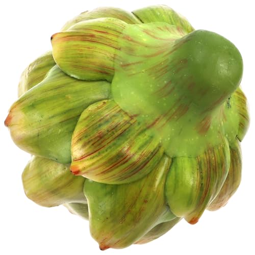 6 Pack Large Artificial Artichokes - Realistic Faux Vegetable Decor