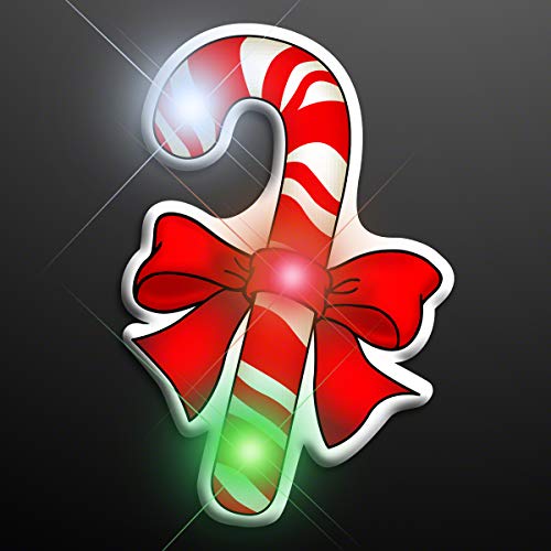 Christmas LED Lapel Pins Set of 25 - Holiday Party & Decoration Accessories