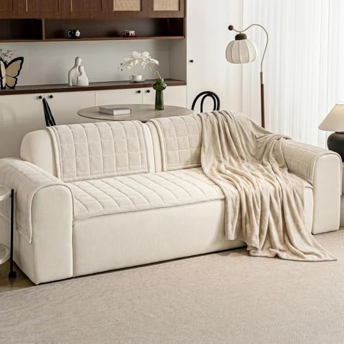 Non-Slip Dog Couch Cover - Soft Washable Sofa Protector (27.6"x70.9")