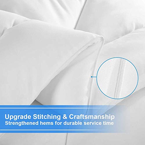 Queen Down Alternative Comforter - All Season Duvet Insert with Corner Tabs