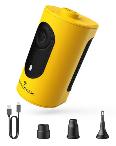 Portable Electric Air Pump for Inflatables - 4000mAh Rechargeable Air Pump