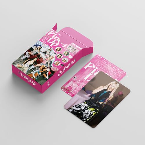 55-Piece Lomo Photocard Set - HD Decorative Collectible Cards