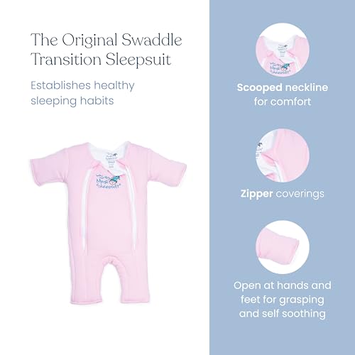 Baby Merlin's Magic Sleepsuit - Soft Cotton Swaddle Transition Suit
