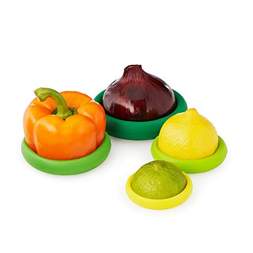 Hoan Silicone Food Huggers, Set Of 4, Assorted (5262716)