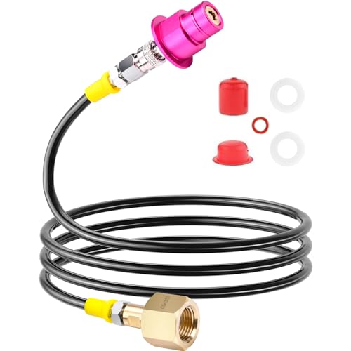 CO2 Quick Adapter Hose 60in for Soda Maker CGA320 Tank Connector