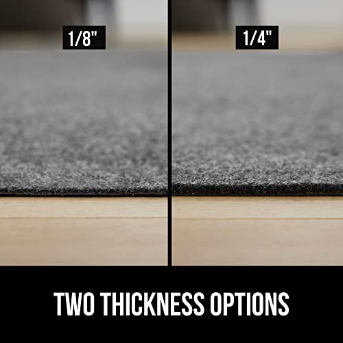 Non-Slip Rug Pad for Hardwood Floors, 2x8 FT Rubber Backed Felt Carpet Grip