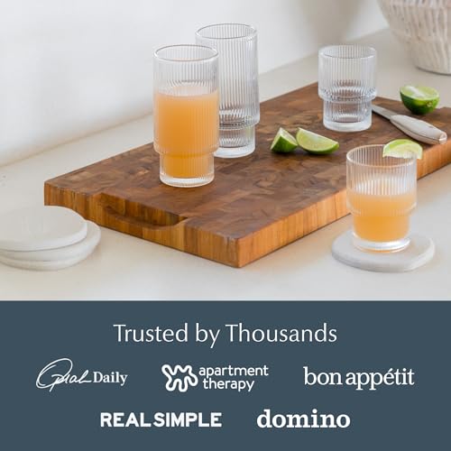 Dorai Home Sandstone Diatomaceous Earth Water-Absorbing Coasters Set of 4