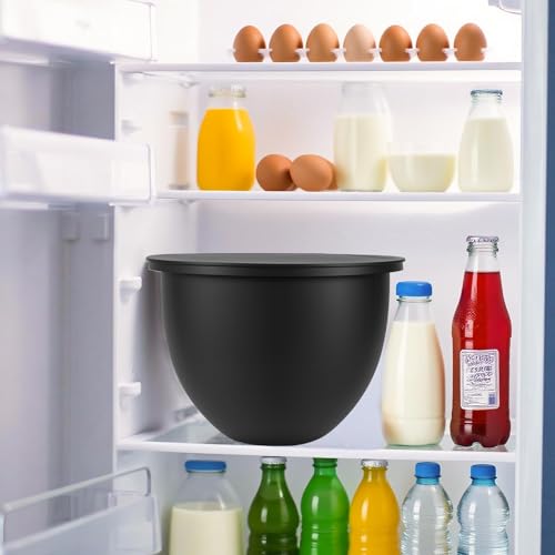 Silicone Mixing Bowl Liners with Lids for 5-Quart Stand Mixers, 3-Pack