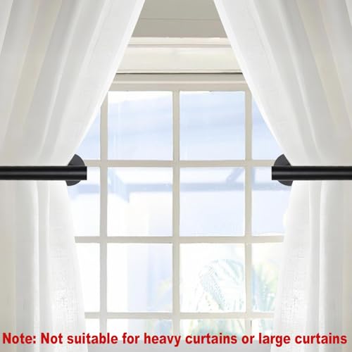 Stainless Steel Curtain Holdbacks - 2 Pack Wall-Mounted Drapery Tiebacks