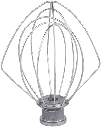 6-Wire Whip Attachment for 4.5/5-Qt Tilt-Head Stand Mixers, Stainless Steel