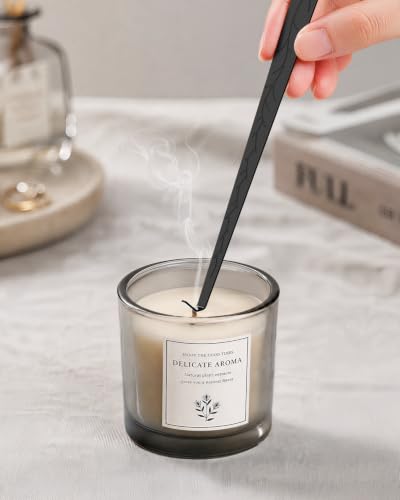 Stainless Steel Candle Wick Trimmer Set - Snuffer & Dipper Kit