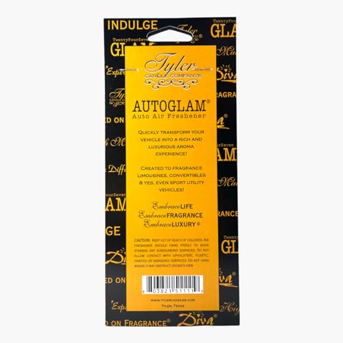 Tyler Candle Co Autoglam Air Freshener - Diva fragrance - Set of 3 Diva