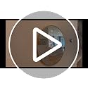 20-Inch Round Wall Mirror, Matte Black Metal Framed Circle Bathroom Mirror
