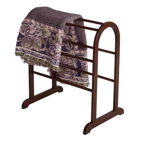 Maykoosh Modern Quilt Rack - Free Standing Blanket & Quilt Organizer, 36"H