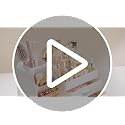 HBlife Large All White Makeup Organizer with Brush Holder - Vanity & Storage