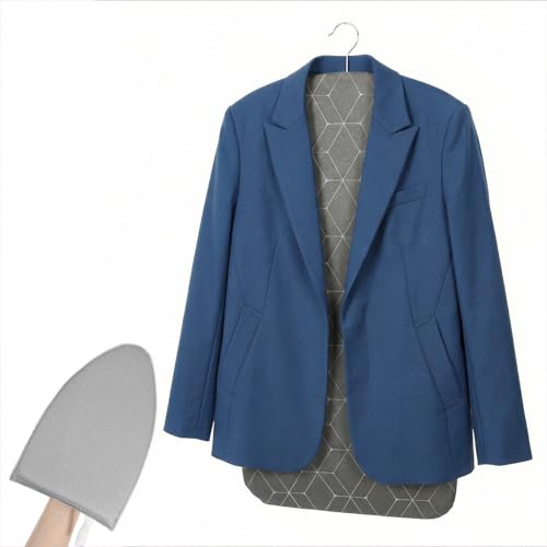 Hanging Ironing Pad and Steam Ironing Board with Protective Glove
