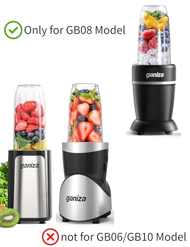 Ganiza 6-Edge Stainless Steel Blender Blade Assembly for GB08 Model