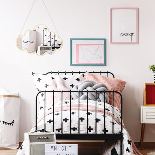 Cloud Shaped Shatterproof Acrylic Mirror for Kids Room - 15x10 Inch