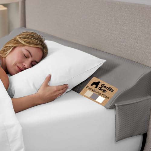 Bed Wedge Pillow for Mattress Gaps, Comfortable Foam Support