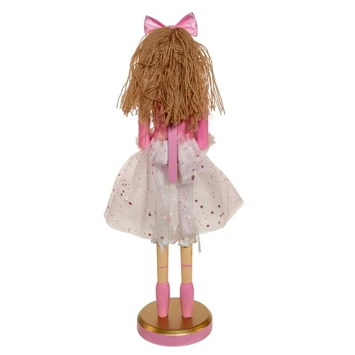 12-Inch Clara Ballerina Nutcracker Figurine for Christmas Holiday Decor