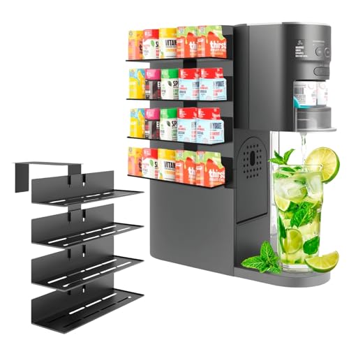 20-Capacity Flavor Pod Storage Rack for Soda Maker, Metal Organizer