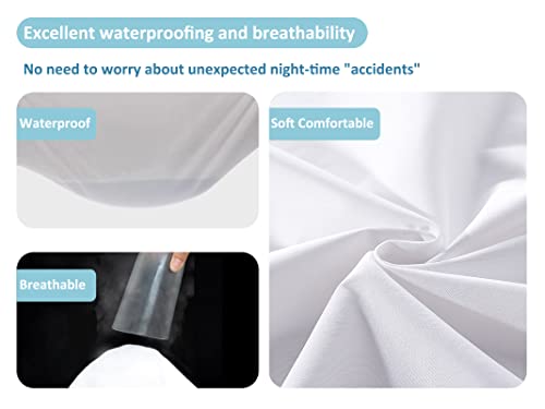 Waterproof Duvet Protector Cover - Breathable & Washable King Size