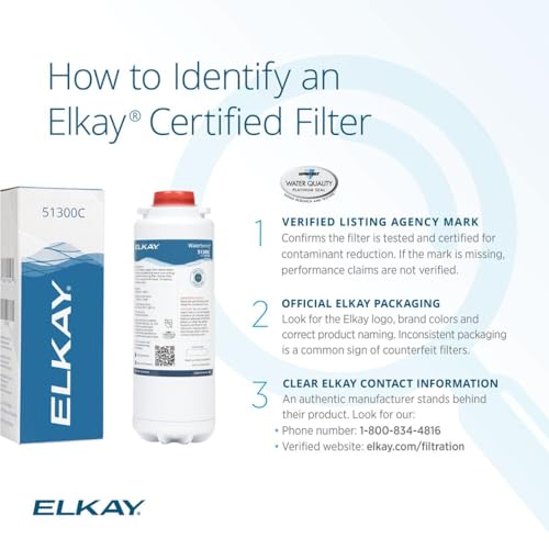 Replacement Water Filter Cartridge - 3000 Gallon, NSF Certified Lead Reduction
