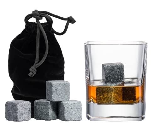 9-Pack Whiskey Stones Set – Reusable Soapstone Chilling Cubes for Spirits & Beverages