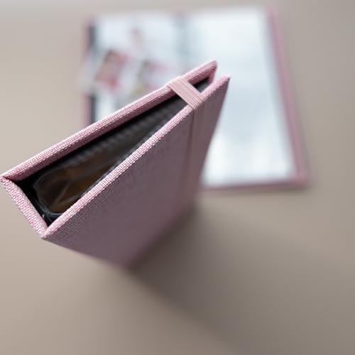 Photo Booth Strip Album - 2x6 Picture Keepsake Book - Woven Hard Cover