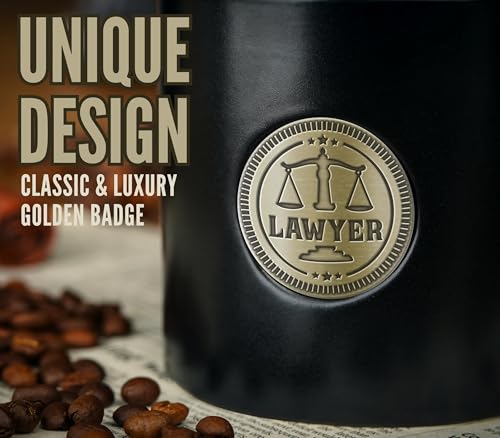 Personalized Lawyer Coffee Mug 15oz Ceramic Gift for Men & Women