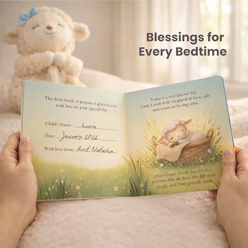 Baby Boy Baptism Gift Set - 5-Piece Christening & Dedication Keepsake Box