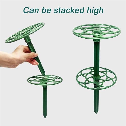 Adjustable Christmas Tree Topper Holder & Stabilizer - Green, 11-Inch (2-Pack)